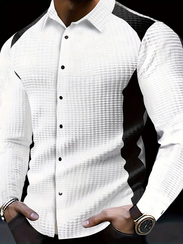 CAMISA CASUAL RAW - Textura, Comodidad y Estilo